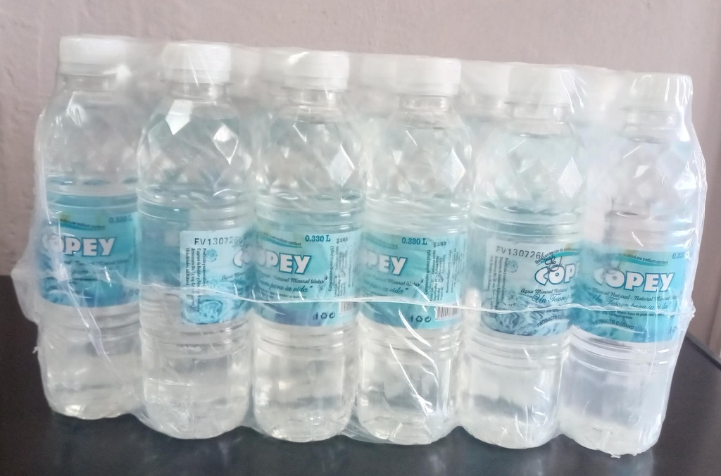 Estuche de Agua embotellada Coppey (330ml)    
  24 Unidades