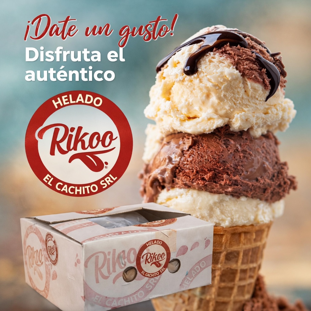 Helado 4Lts Rikoo Premium